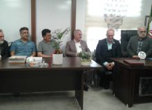 افتتاح دفتر اتحادیه پیرایشگران مردانه بابل در روز اصناف با حضور اعضای شورای شهر: