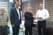 تجلیل رئیس اتاق اصناف شهرستان بابل از قهرمان کیک بوکسینگ: