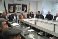 برگزاری اجلاسیه اتاق اصناف شهرستان بابل با حضورامام جمعه ومسئولین این شهرستان: